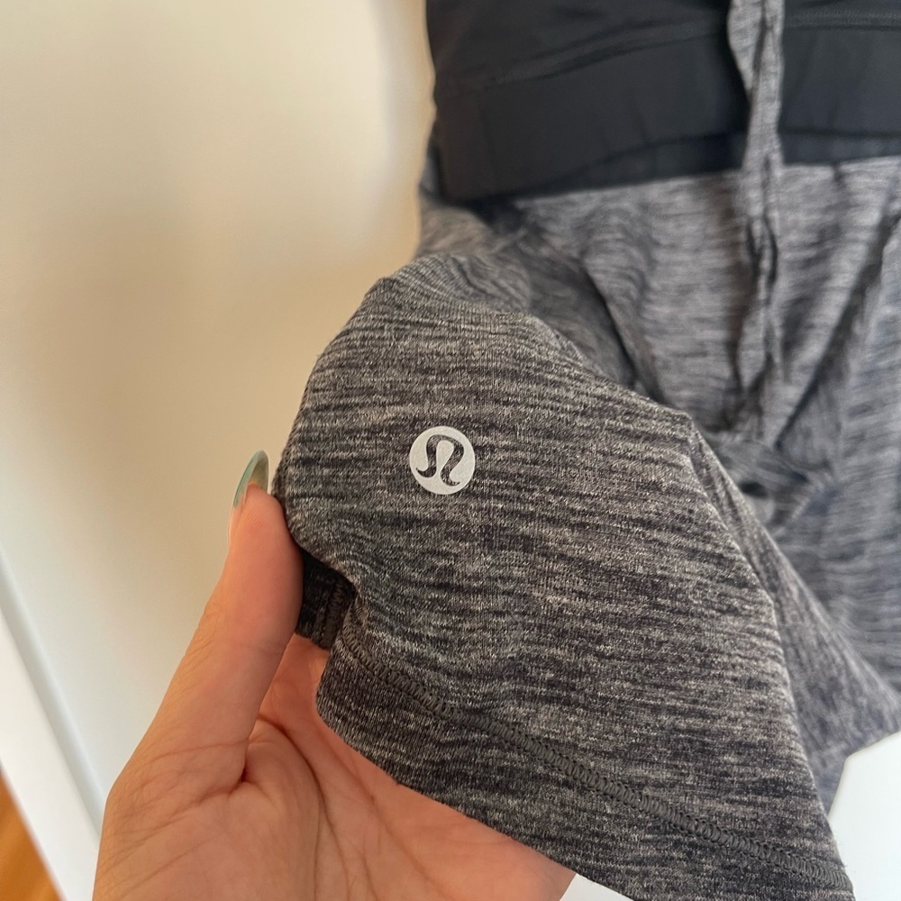 Lululemon Twist and Toil Tank Heathered Black / Black - Picture 9 of 11